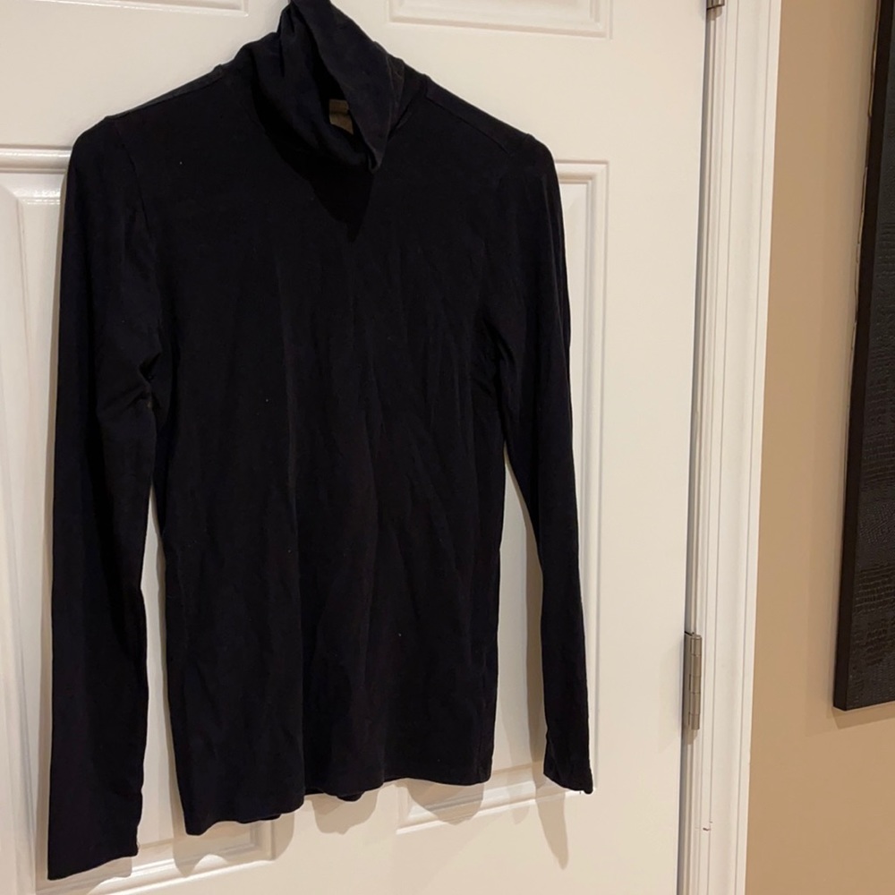 Black turtle neck